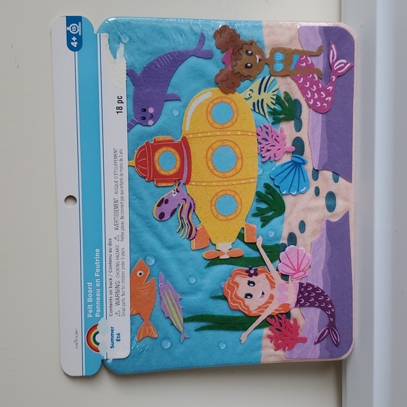 Creatology FELT MERMAID⁰ SCENE ACTIVITY KIT - Picture 3 of 5